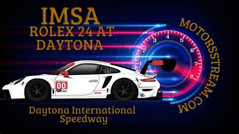 rolex 24h daytona live streaming|rolex 24 time.